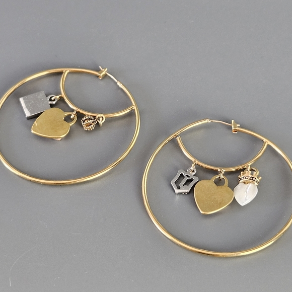 Juicy Couture Hoop Earrings - Picture 3 of 3